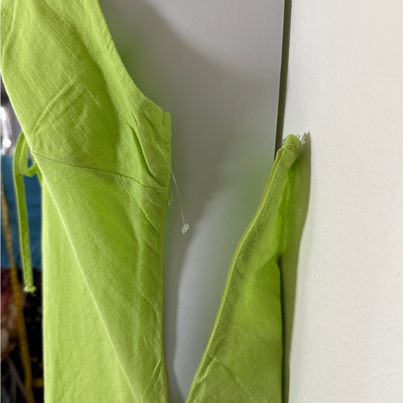 BDG Urban Outfitters Vibrant Green Danny Halter Maci Dress SKU0260 - Picture 5 of 9